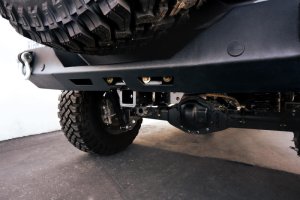 Jeep Wrangler JK Trailer Hitch - DV8 Offroad - Bolt-On AHJP-02 - Gloss Black - `07-`18